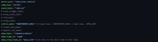 Adjusting Rover Control Modes and Settings