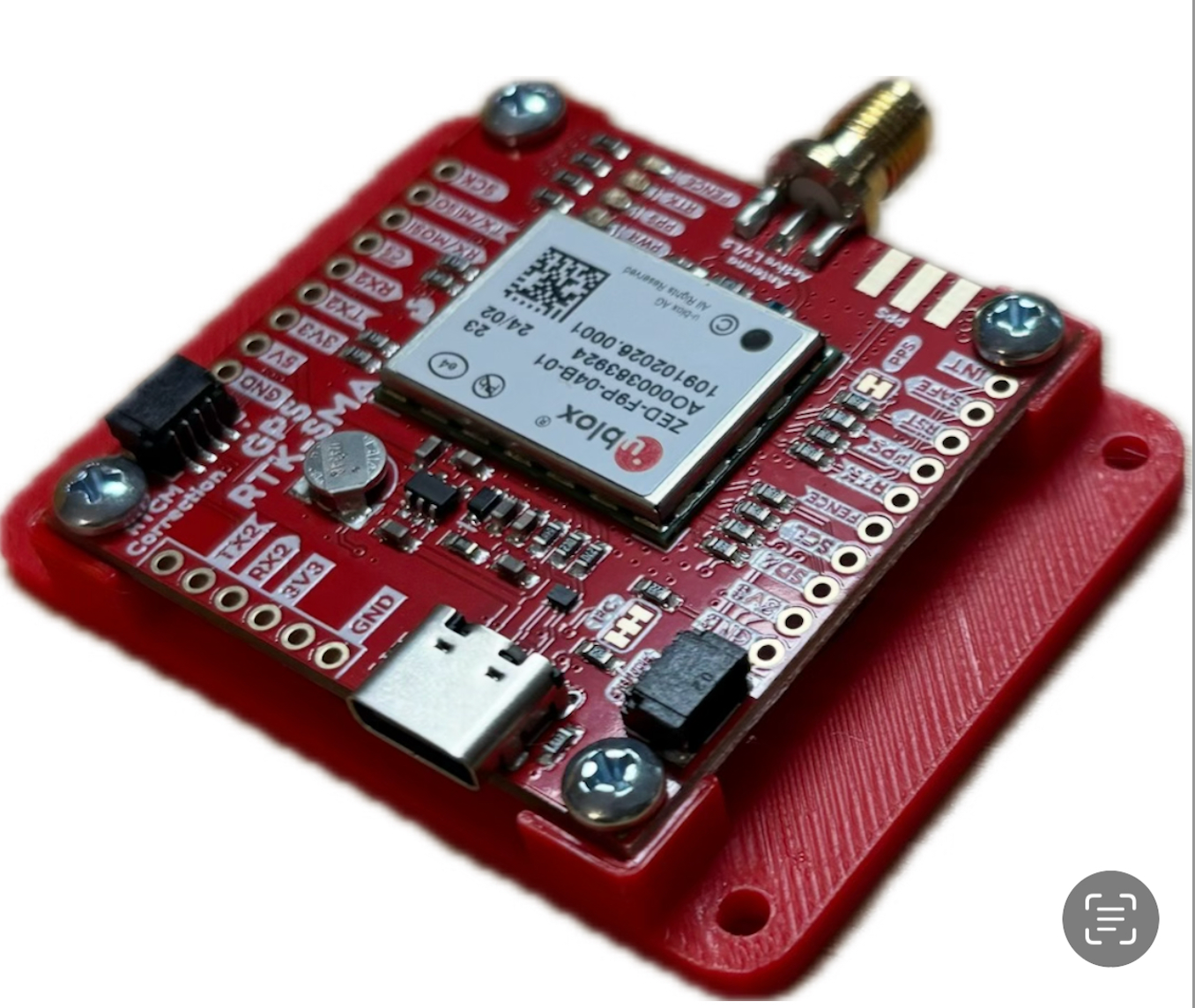 GPS ZED-F9P Fully Configured Module – Rover Robotics, Inc.
