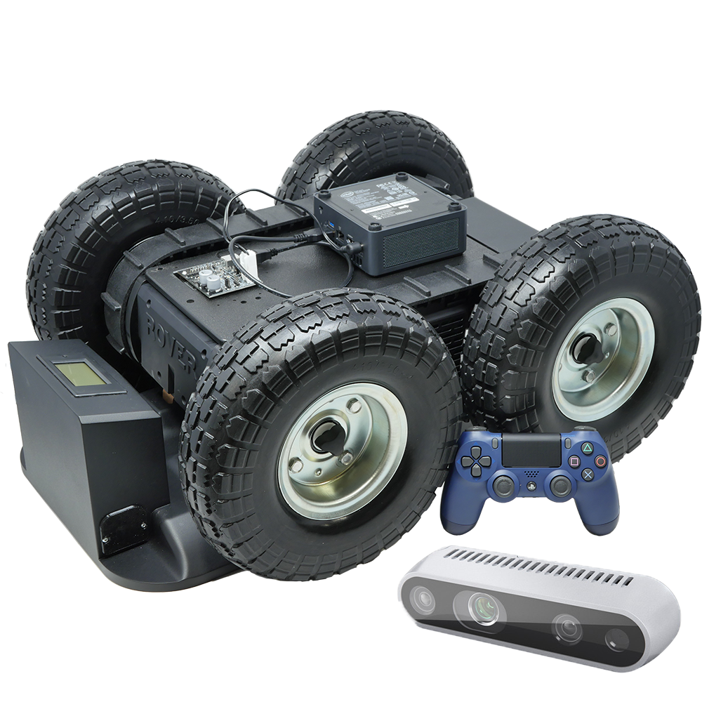 4WD Rover Pro UGV - Outdoor All Terrain ROS2 Robot from Rover Robotics ...