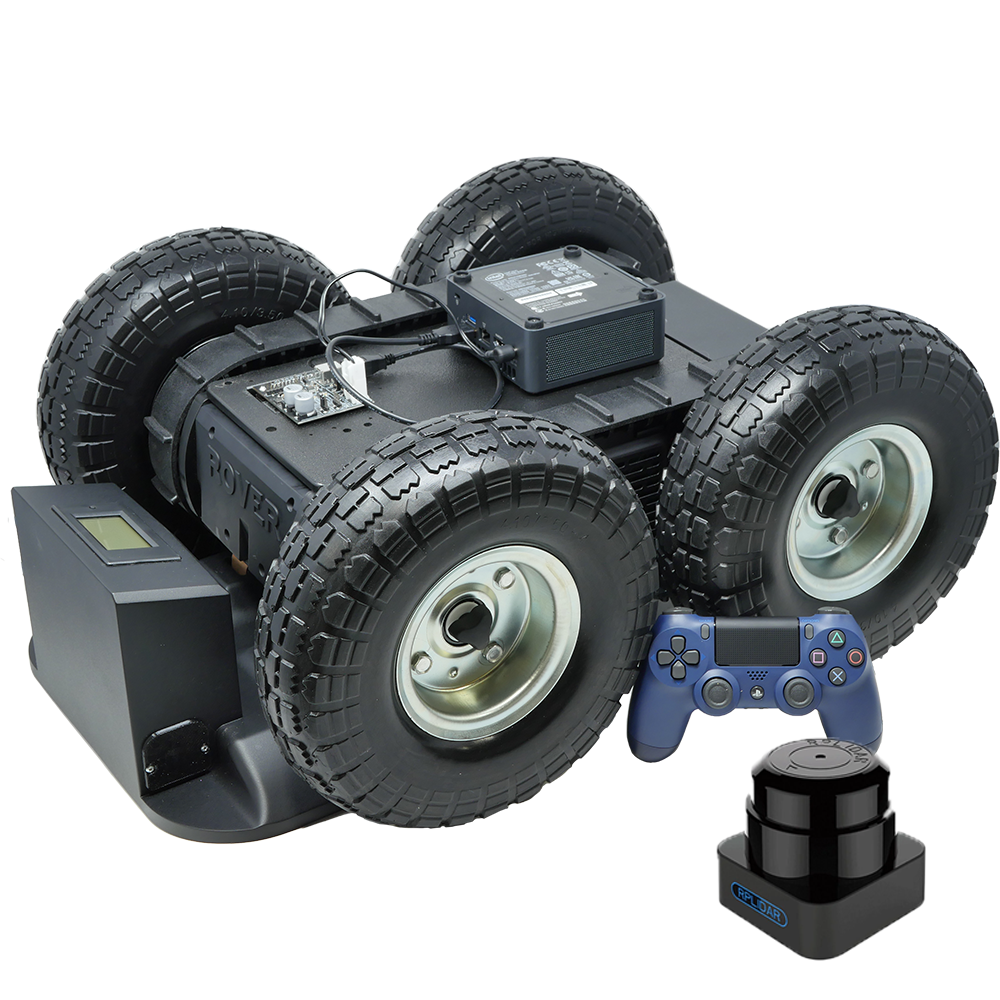 4WD Rover Pro UGV - Outdoor All Terrain ROS2 Robot from Rover Robotics ...