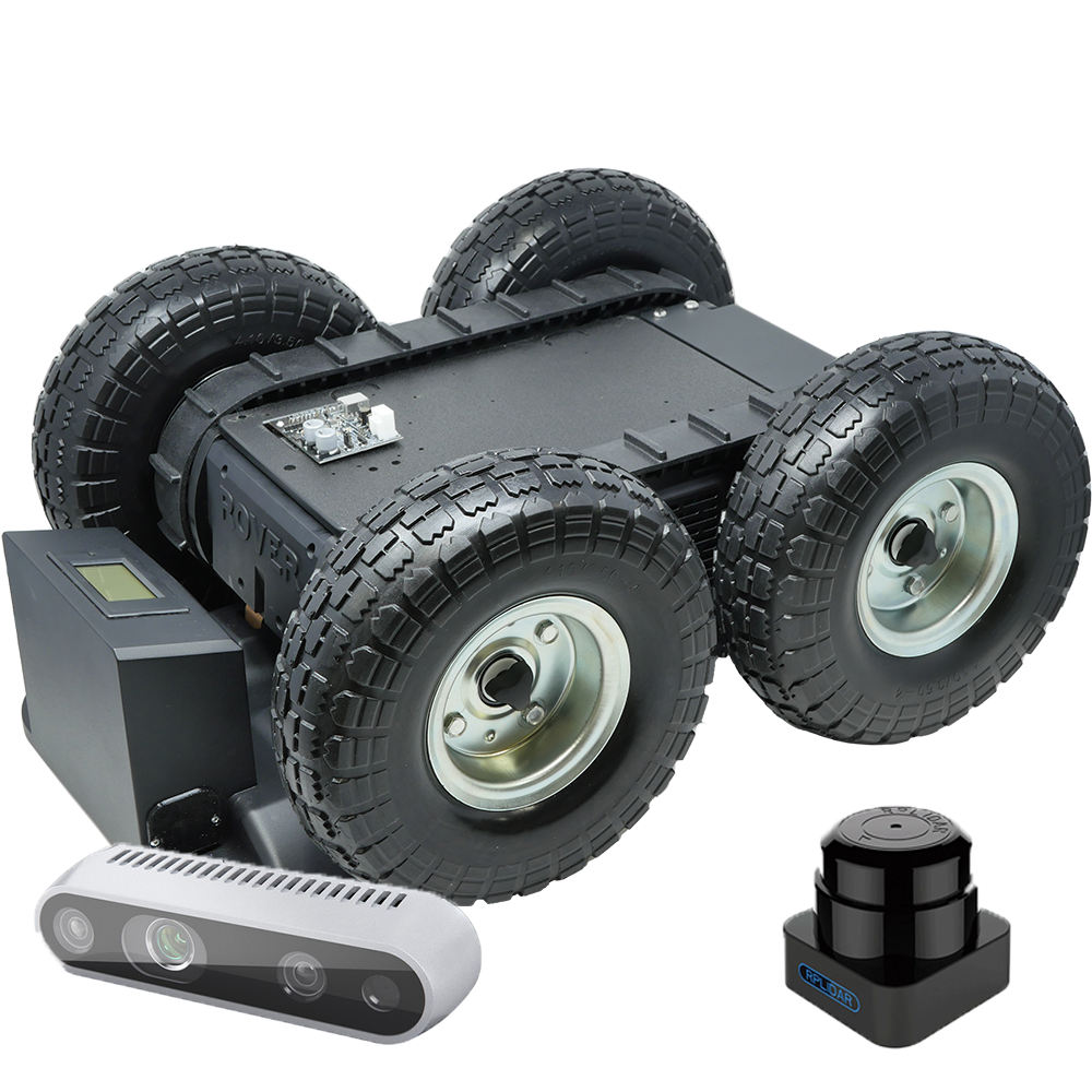 4WD Rover Pro UGV - Outdoor All Terrain ROS2 Robot from Rover Robotics ...