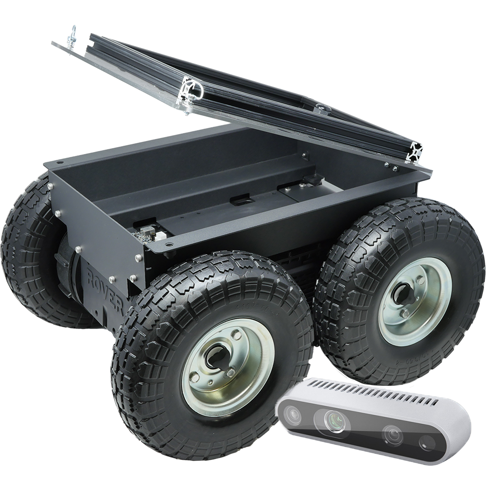 4WD Rover Pro UGV - Outdoor All Terrain ROS2 Robot from Rover Robotics ...