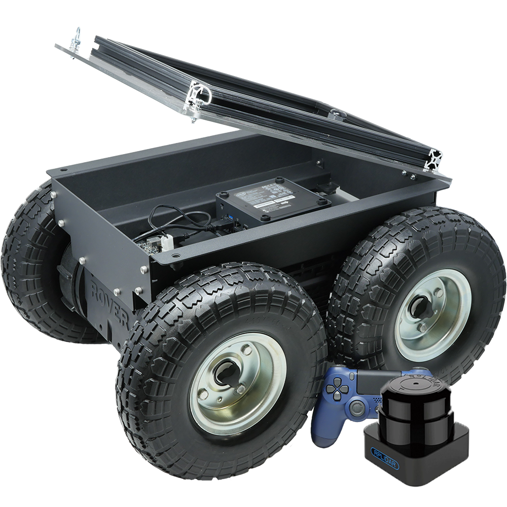 4WD Rover Pro UGV - Outdoor All Terrain ROS2 Robot from Rover Robotics ...
