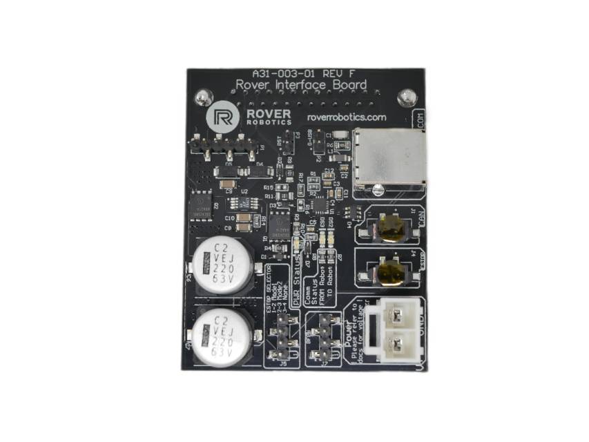 Computer Switchboard On Rover Rover Pro Interface Board – Rover Robotics, Inc.